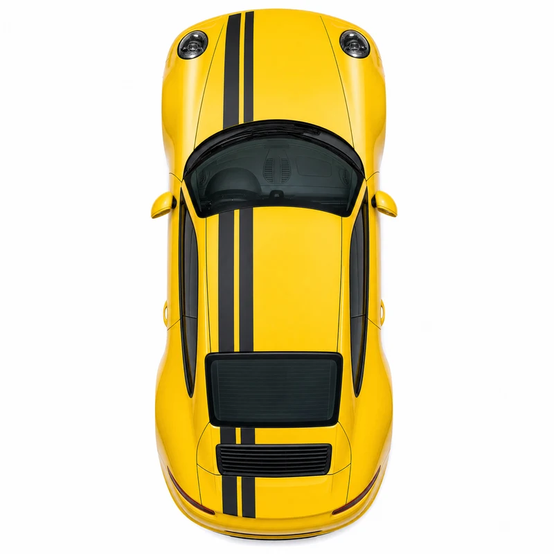 Offset Racing Stripes