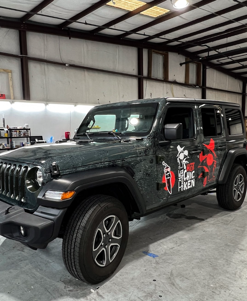 Inked Tacos Jeep Wrangler Custom Commercial Wrap